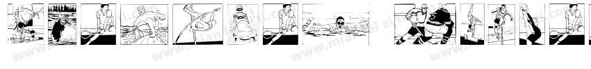 Ultimate Sports字体转换